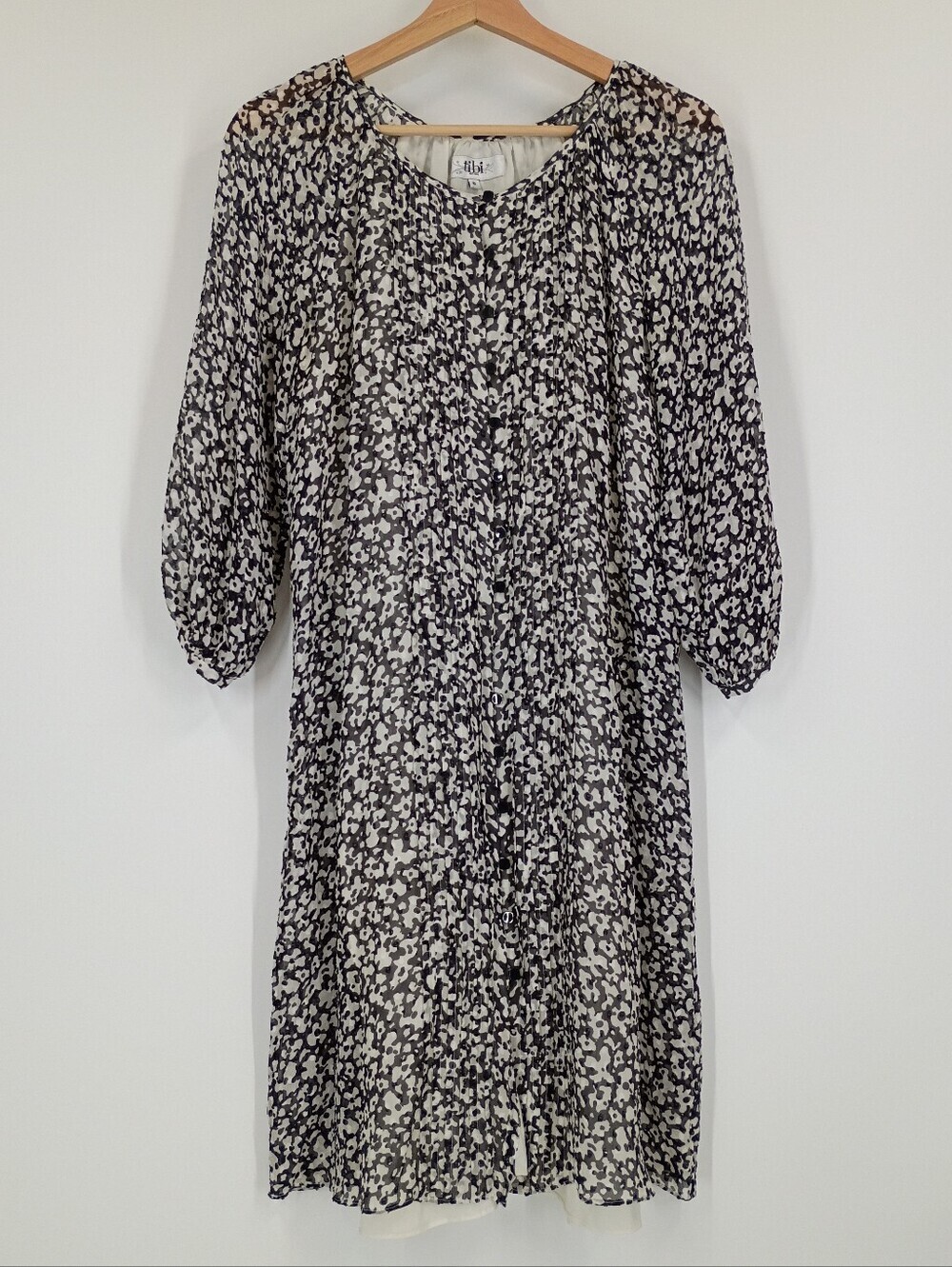 Tibi New York Silk Floral Dress